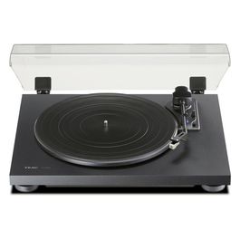 TN-180BT-A3/B Giradischi Hifi con Trasmettitore Bluetooth per Altoparlanti e Cuffie Nero