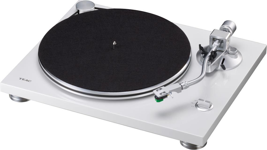 Teac TN-3B-A Giradischi a Cinghia Bianco