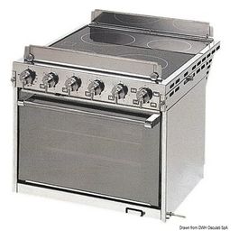 Cucina elettrica con forno 