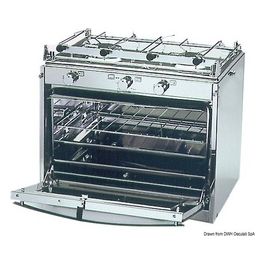 Cucina Power 2 fuochi + forno 
