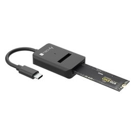 Techly Adattatore SSD da USB-C a NVMe/SATA M.2