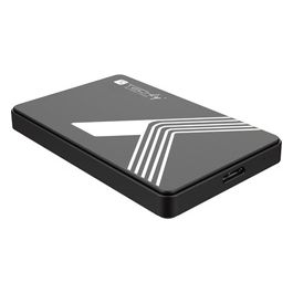 Techly Box Esterno Usb 3.0 per Hdd/Ssd Sata 2,5" Nero