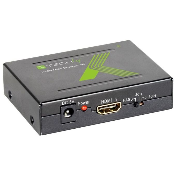 Techly Estrattore Audio Hdmi Spdif+Rca R-L