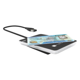 I-CARD CAM-CIE, Lettore RFID USB, Nero Argento