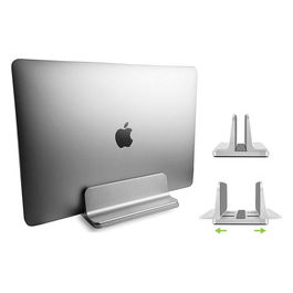 Supporto Verticale per Notebook in Alluminio Argento