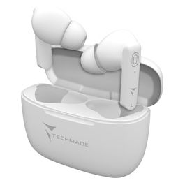 Techmade T31 Auricolari Earbuds Bluetooth Bianco