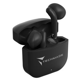 Auricolari Senza filo con Box di Ricarica Nero