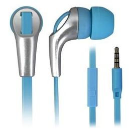 Auricolari con Tasto Funzione Azzurro