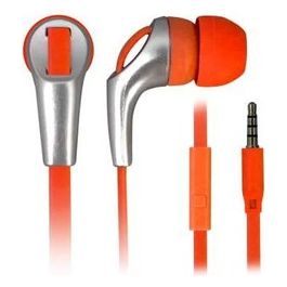 Auricolari con Tasto Funzione Arancione