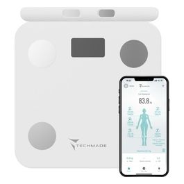 Bilancia Pesapersone Body Fat Elettrodi 180Kg Nera