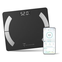 Bilancia Pesapersone Smart Digitale 180kg Nera