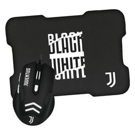 Techmade Kit Mouse Usb e Tappetino Gaming Juventus