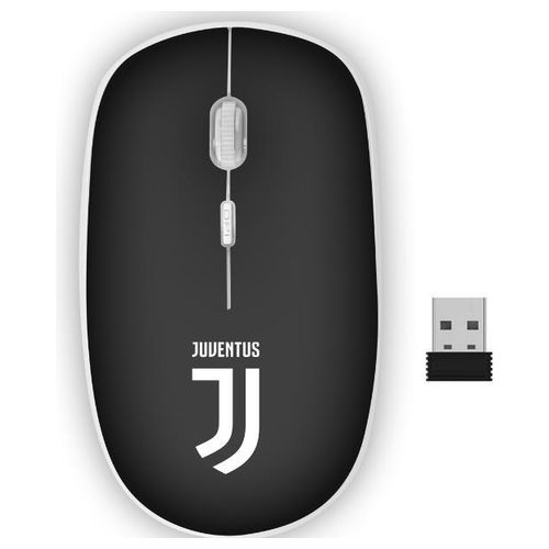 Techmade Mouse Wireless Juventus Nero