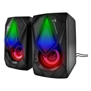 Techmade Multimedia Speaker Gaming Led UsbJack 3.5mm 3 Colors