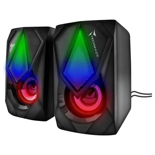Techmade Multimedia Speaker Gaming Led UsbJack 3.5mm 3 Colors