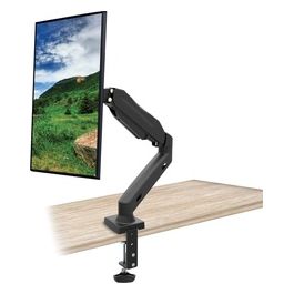 Staffa per Monitor Max 9Kg da 10" a 27" Nero