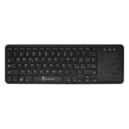 Techmade Tastiera Wireless Tm-bk268t con Touchpad Black