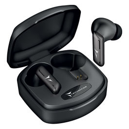 Auricolari Senza filo con box Ricarica nero
