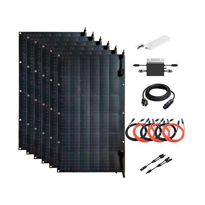 Technaxx Tx-233 Pannelli Solari Flessibili Plug e Play 600w