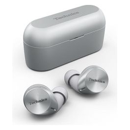 Technics EAH-AZ60 Cuffie Bluetooth 5.2 Driver 8mm Auricolari True Wireless Custodia Inclusa Argento