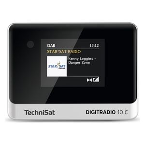 Technisat DigitRadio 10 C Radio Digitale Personale Analogico Nero/Argento