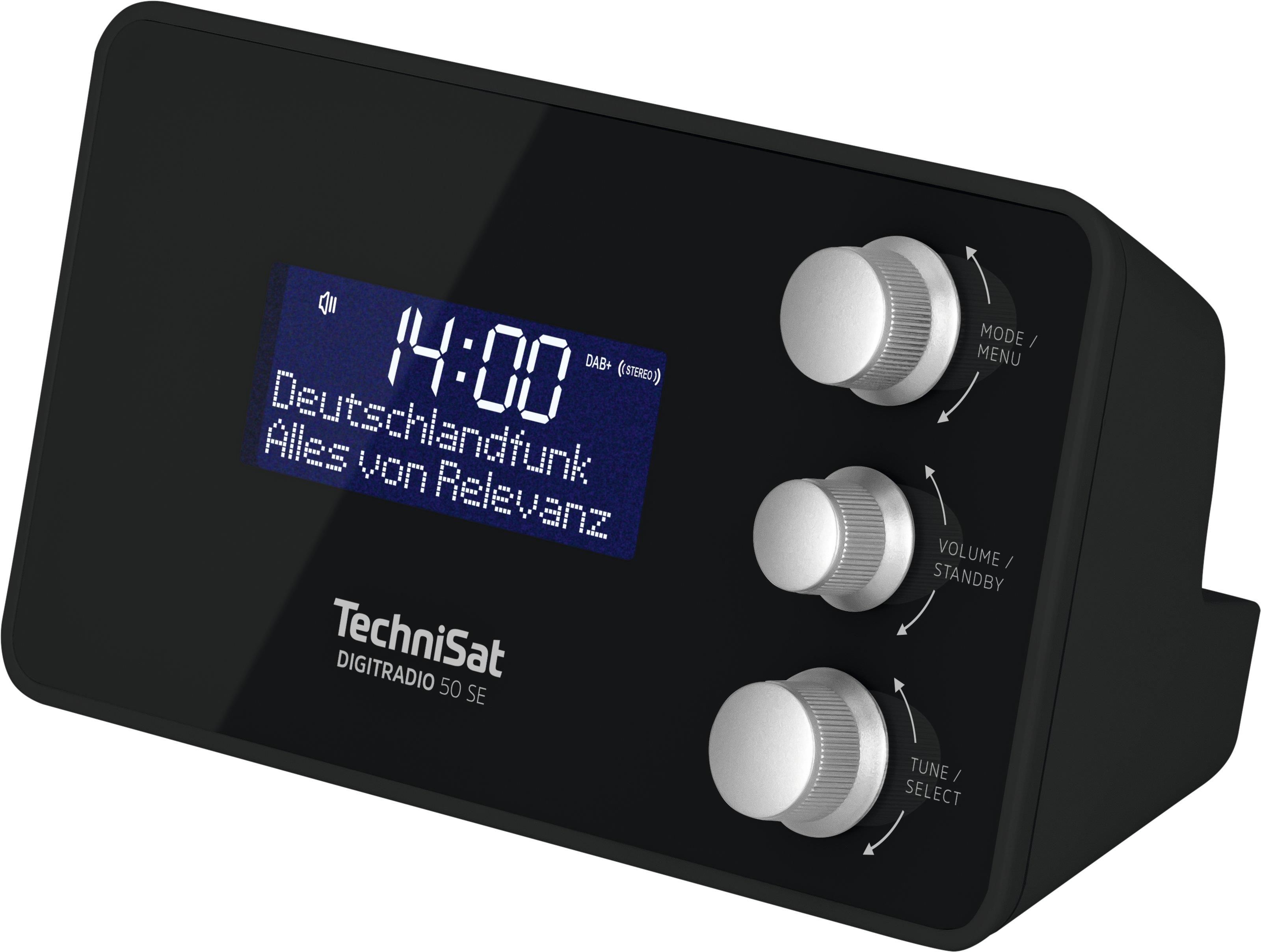 Technisat DigitRadio 50 SE Radiosveglia DAB/FM Nero