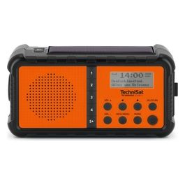 Techniradio Solare 2 Nero/Arancio