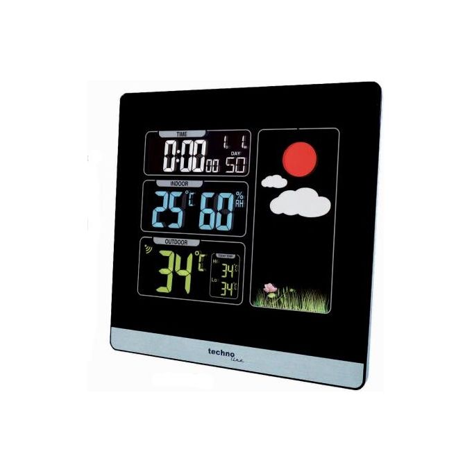 Technoline WS 6448 Stazione Meteo per Monitoraggio Ambientale e Previsioni Meteorologiche Avanzate