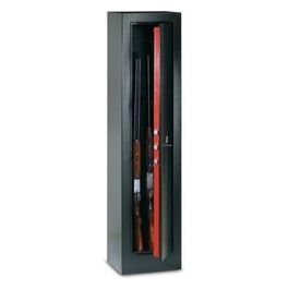 Armadio Sicurezza con Chiave Porta Fucili 5 Posti 340x280x1400mm Home Safe