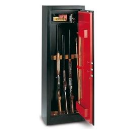 Armadio Sicurezza con Chiave Porta Fucili 11 Posti e Tesoretto 535x320x1560mm Home Safe