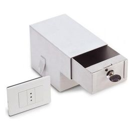 Cassaforte Invisibile a Muro con Serratura Cilindro 110x180x125mm Secur Magic