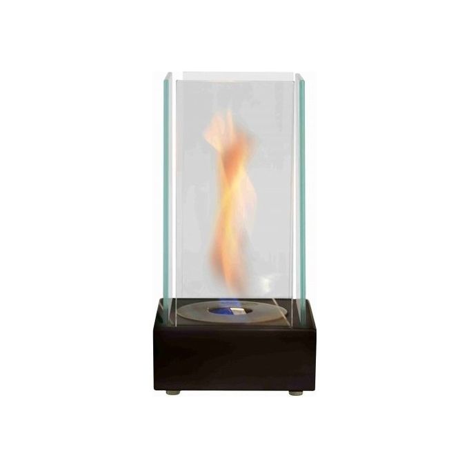Tecno Air System Biocamino Aosta da Tavolo Nero