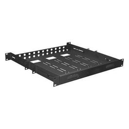 Tecnoware Ripiano Fisso Profondita 600 Mm. 1 Unita per Rack 19 Profondi 800 Mm. Colore Nero