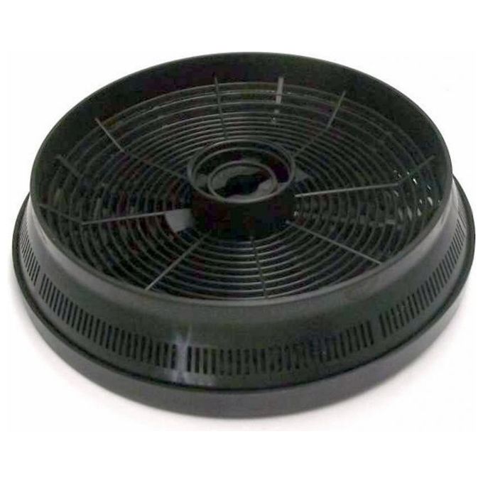 Tecnowind ACK63268 Filtro al Carbone Attivo per Cappa Aspirante Tondo Diametro 19 cm Confezione 10 pz colore Nero