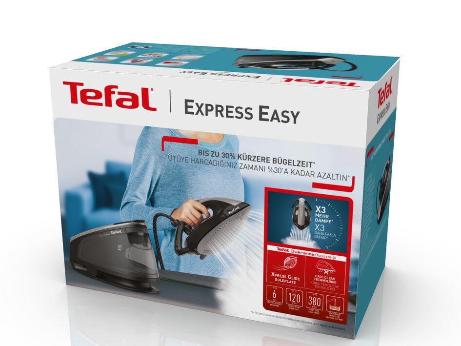 Tefal Express Easy SV6140E0 Ferro da Stiro a Caldaia 2200W