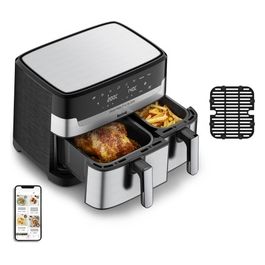 EY 905 D Dual Easy Fry e Grill Friggitrice ad Aria Potenza 2700W Capacità 87 Litri 8 Programmi Funzione Grill