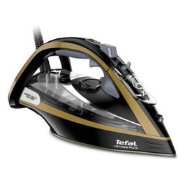 Tefal FV 9865 Ultimate Pure Ferro da Stiro a Vapore Piastra Durilium Autoclean 3000W Nero/Oro