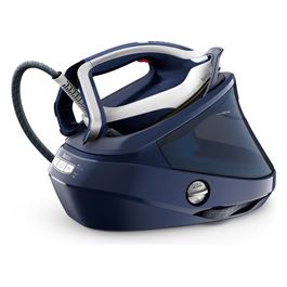 Tefal Pro Express Vision GV9812E0 Ferro da Stiro a Caldaia 3000W 1.1 Litri Durilium Airglide Autoclean Soleplate Blu/Bianco