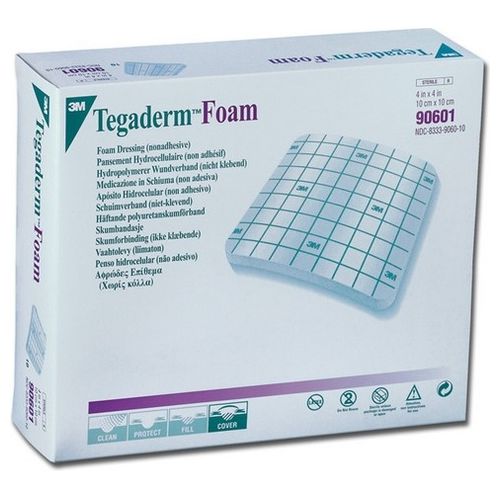 Tegaderm 3M Foam 10X10 Cm - Non Adesivo conf. 10 pz.