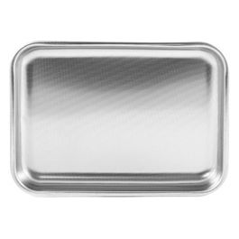 Teglia Bassa Rettangolare in acciaio inox antaiderente 40