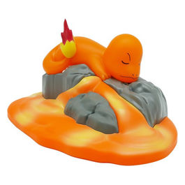 Teknofun, Lampada Decorativa Pokemon Charmander, Scena Luminosa a LED, 23x22.5x14 cm