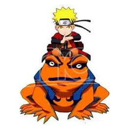 Teknofun, Lampada Naruto e Gamakishi, Light-Up, 20 cm