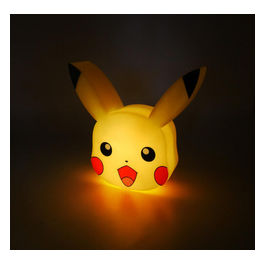 Teknofun, Lampada da Parete Pikachu 8,5 Pollici, con LED, 2 Modalità Illuminazione