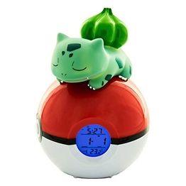 Teknofun Radiosveglia Lampada Pokemon Bulbasaur Sleeping W/Poke Ball