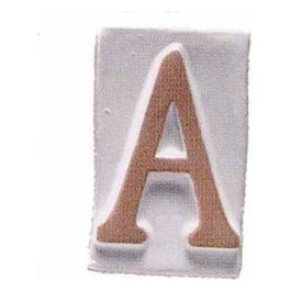 Lettera Civica Vasarte Terracotta C