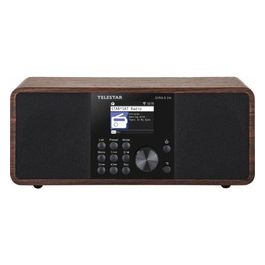 Dira S24 Radio Digitale con Lettore CD Legno