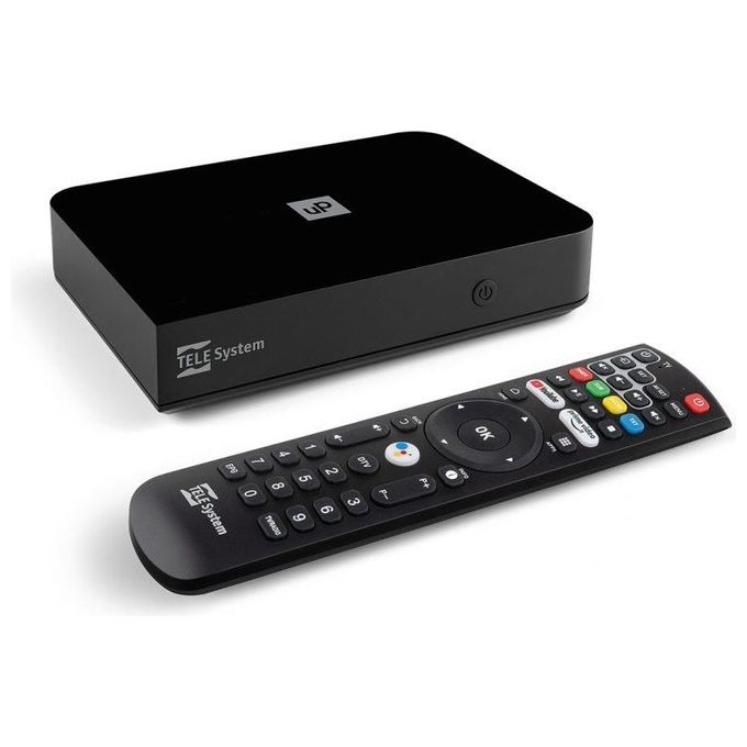 Image of Telesystem Smartbox Android Ts Up 4k T2-s2 Hevc Android Google Assitance
