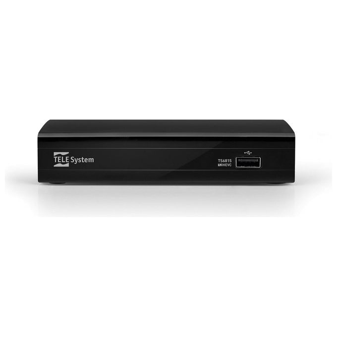 Image of Telesystem TS6815 Decoder Digitale Terrestre Dvb-t2 Hd Hdr Hlg1080p Hdmi 1.4 Cec Scart Usb 2.0