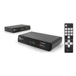 UNICO T2HEVC Decoder HD con Telecomando Semplice