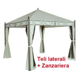 Telo Ricambio Gazebo Acciaio Santo Domingo Mt.3X3